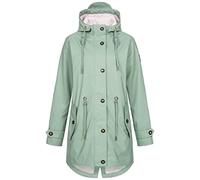 Ankerglut Damen Damen Friesennerz Regenmantel Regenjacke mit Kapuze Wasserdicht Wetterfest Windbreaker Übergangsjacke #Ankerglutliebe Regenjacke (1er Pack)