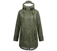 Ankerglut Damen Friesennerz Halifax New Women Regenjacke, Olive, 42