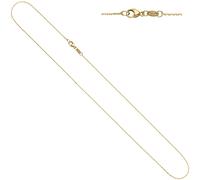 Ankerkette 585 Gelbgold diamantiert 0,6 mm 42 cm Gold Kette Halskette Goldkette