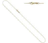 Ankerkette 585 Gelbgold diamantiert 0,6 mm 42 cm Halskette