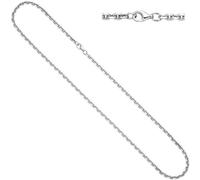 Ankerkette 925 Silber diamantiert 3,4 mm 50 cm Halskette Silberkette