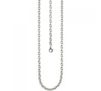 Ankerkette 925 Silber diamantiert 3,9 mm 55 cm Halskette Silberkette