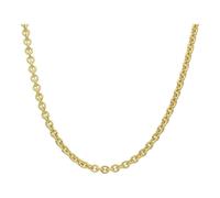 Ankerkette für Anhänger Silber 925 Gold plattiert JL18-05-0029 JuwelmaLux
