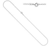 Ankerkette weit 333 Weißgold 2,0 mm 42 cm Halskette Weißgoldkette