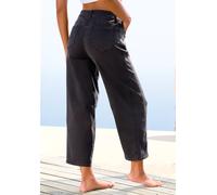 Ankle-Jeans BUFFALO, Damen, Gr. 36, N-Gr, schwarz washed, Denim/Jeans, Obermaterial: 98% Baumwolle, 2% Elasthan, figurumspielend knöchelfrei, Jeans, in angesagter Barrel-Form (28602353-36) schwarz was