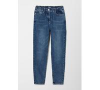 Ankle-Jeans Mom / Relaxed Fit / High Rise / Tapered Leg 164/SLIM blau