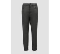 Ankle-Jeans Sadie / Skinny Fit / High Rise / Skinny Leg / Coating 40/32 schwarz