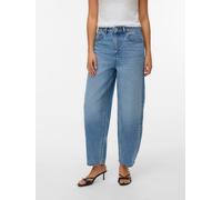 VERO MODA Female Mom Jeans VMBILLIE Hohe Taille Barrel Fit Jeans