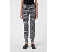 Ankle-Leggings mit All-over-Print schwarz 34
