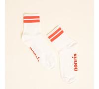 Ankle Socken "popeia" Rote Streifen 39-42