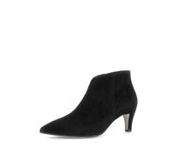 Ankleboots GABOR "Gabor Stiefelette Veloursleder", Damen, Gr. 42, schwarz, Veloursleder, Schuhe Ankleboots (14009815-42) schwarz