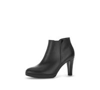 Ankleboots GABOR "Ankle Boot Glattleder", Damen, Gr. 37,5, schwarz, Schuhe Ankleboots (29468012-37,5) schwarz