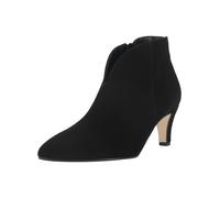 Ankleboots GABOR "Gabor Stiefelette Veloursleder", Damen, Gr. 42, schwarz, Veloursleder, Schuhe Ankleboots (14009815-42) schwarz