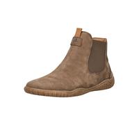Chelseaboots JOSEF SEIBEL "Wynona 04", Damen, Gr. 39, grau (taupe), Leder, casual, Schuhe, Boots, Schlupfschuh, Komfortschuh mit Wechselfußbett und Weite G (89687348-39) taupe