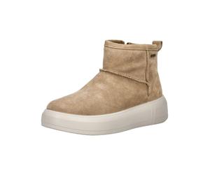 Ankleboots LEGERO "Legero Stiefelette Veloursleder", Damen, Gr. 42, beige, Veloursleder, Schuhe Ankleboots (46933268-42) beige