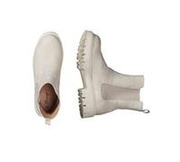 Ankleboots SHEEGO, Damen, Gr. 41, XXL-Schaft, beige (natur), Lederimitat, Schuhe Ankleboots (76100929-41) natur