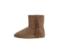 Ankleboots PEPE JEANS "ankle boots DISS FEST W", Damen, Gr. 29, braun (tobacco braun), 100% COW SUEDE, Schuhe Ankleboots (10618302-39) tobacco braun