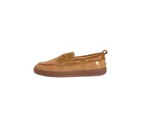 Ankleboots PEPE JEANS "boat shoes BALL WILD W", Damen, Gr. 39, braun (tobacco braun), 95% COW SUEDE, 5% Spaltleder, Schuhe Ankleboots (69742048-39) tobacco braun