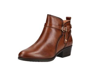Ankleboots PIKOLINOS "PIKOLINOS Stiefelette Leder", Damen, Gr. 41, beige, Leder, Schuhe Ankleboots (30807110-41) beige