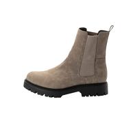 Ankleboots SHEEGO, Damen, Gr. 41, XXL-Schaft, grau (taupe), Lederimitat, Schuhe Ankleboots (44302748-41) taupe