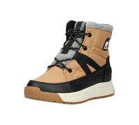 Ankleboots SOREL "Sorel Stiefelette Lederimitat/Textil", Damen, Gr. 39, schwarz (braun, schwarz), Lederimitat, Textil, Schuhe Ankleboots (37808309-39) braun, schwarz