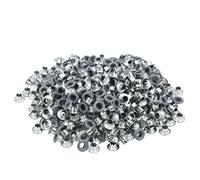 ANKROYU 500 Stück Metall-Ösen-Ösen mit abgerundeten Kanten, hochwertige, bunte Eisen-Ösen für Kleidung, Schuhe, Lederhandwerk, DIY-Projekte, 4 Farben, 4,5 x 9 x 5 mm (YK4/5C11 (grau))