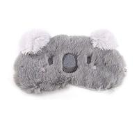 ANKROYU Niedliche Tier Augenmaske, Kuschelige Augenmaske aus Weichem Plüsch, Verdunkelungs Augenmaske Für Den Winterschlaf, Cartoon Tier Schlafmaske Für Frauen, Mädchen Und Reisen(B)