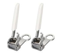 ANKROYU Professionelles Stickfuß-Set aus Edelstahl zum Sticken und Stopfen für Singer 4411 4452 44S 6180 6160 5400 C5200 2277 2282 2263 2250 XM2701 GX37 SM1704 Nähmaschinen, 2 Stüc