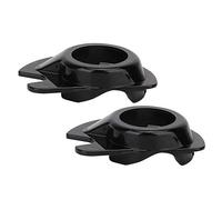 ANKROYU Universal-Spulenkapsel für Nähmaschine, 2 Stück, Kunststoff-Shuttle-Shell-Spulengehäuse, langlebiges Nähzubehör für Haushalts-Singer-Modelle, Schwarz, 4 x 1,1 cm