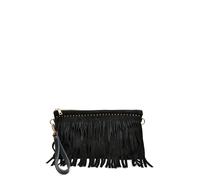 Anna Luchini Schwarz Rindsledertasche Einheitsgröße