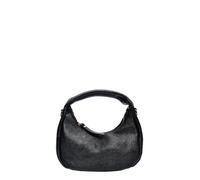 Anna Luchini Schwarz Rindsledertasche Einheitsgröße