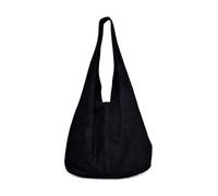 Anna Luchini Schwarz Rindsledertasche Einheitsgröße