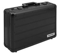 Aktenkoffer Aluminium Attache Koffer Schwarz Zahlenschloss abschließbar - Schwarz Universal Schwarz