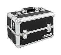 anndora Beautycase Multikoffer Visagistenkoffer Aluminium 20 Liter schwarz
