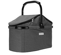 anndora Einkaufskorb 25 Liter Isolierkorb - Grau