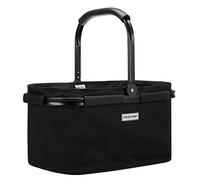 anndora Einkaufskorb FULL BLACK 22 Liter Picknickkorb - Schwarz