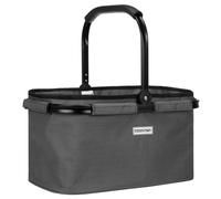 anndora Einkaufskorb - grau (22 Liter) - Grau Grau