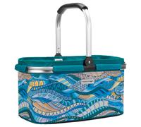 anndora Einkaufskorb - Ocean Blue 22 Liter - Henkelkorb - ocean Blau