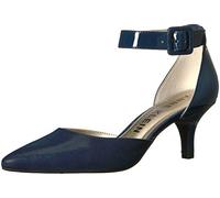 Anne Klein Damen Fabulist Synthetik Pumps, Navy, 42 EU