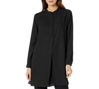 Anne Klein Damen Pop-Over verdeckter Knopfleiste und Seitenschlitzen Bluse, Anne Black, 32