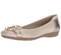 Anne Klein Damen Umeko Ballerinas, Metallic Taupe, 40.5 EU