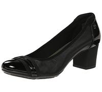Anne Klein Sport Damen Guardian Leder Kleid Pump, schwarz, 38.5 EU