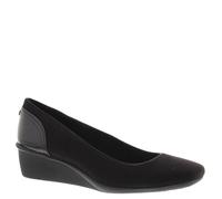 Anne Klein Wedge-Pumps Wisher Schwarzes Multigewebe für Damen 39,5 EU