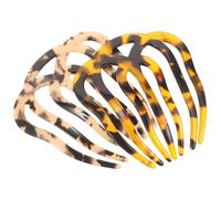 Anneome 2 Stück Vintage Haarkämme aus Langlebigem Acetat Leopardenmuster Haarschmuck für Damen Feine Steckkämme Vielseitig für Hochzeiten Partys und Alltag Geeignet