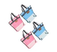 Anneome 4 Teilige Netztaschen Für Die Dusche Tragbare Kulturbeutel Camping Duschtaschen Dusch Netztasche Netz Bad Organizer Für Wohnheime Netztasche Für Fitnessstudio Camping