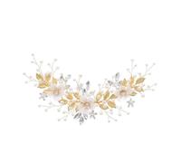 Anneome Haarkamm mit Strass Perlen Brauthaarschmuck für Hochzeiten Eleganter Schmuck für Frauen und Mädchen