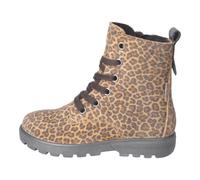 Schnürstiefelette RICOSTA "Ricosta Stiefelette Lederimitat", Mädchen, Gr. 35, leopard, Lederimitat, Schuhe (22436443-35) leopard