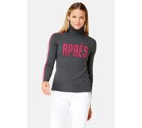 Annika Turtleneck Rollkragenpullover Damen - charcoal - XS