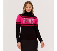 Annika Turtleneck Strickpullover Damen - black - M