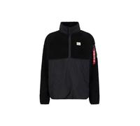 Anorak ALPHA INDUSTRIES "Teddy Nylon Anorak", Damen, Gr. S, schwarz, Obermaterial 1: 100% Nylon, Obermaterial 2: 100% Polyester, Jacken Anorak (31001206-S)